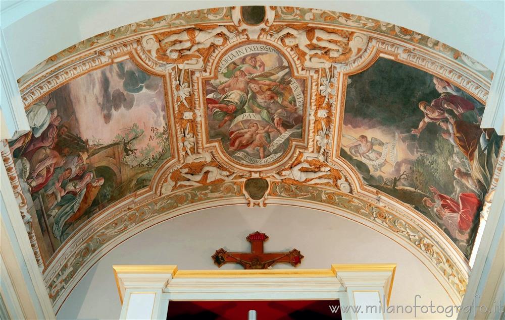 Milan (Italy) - Vault of the Church Santa Maria della Pace